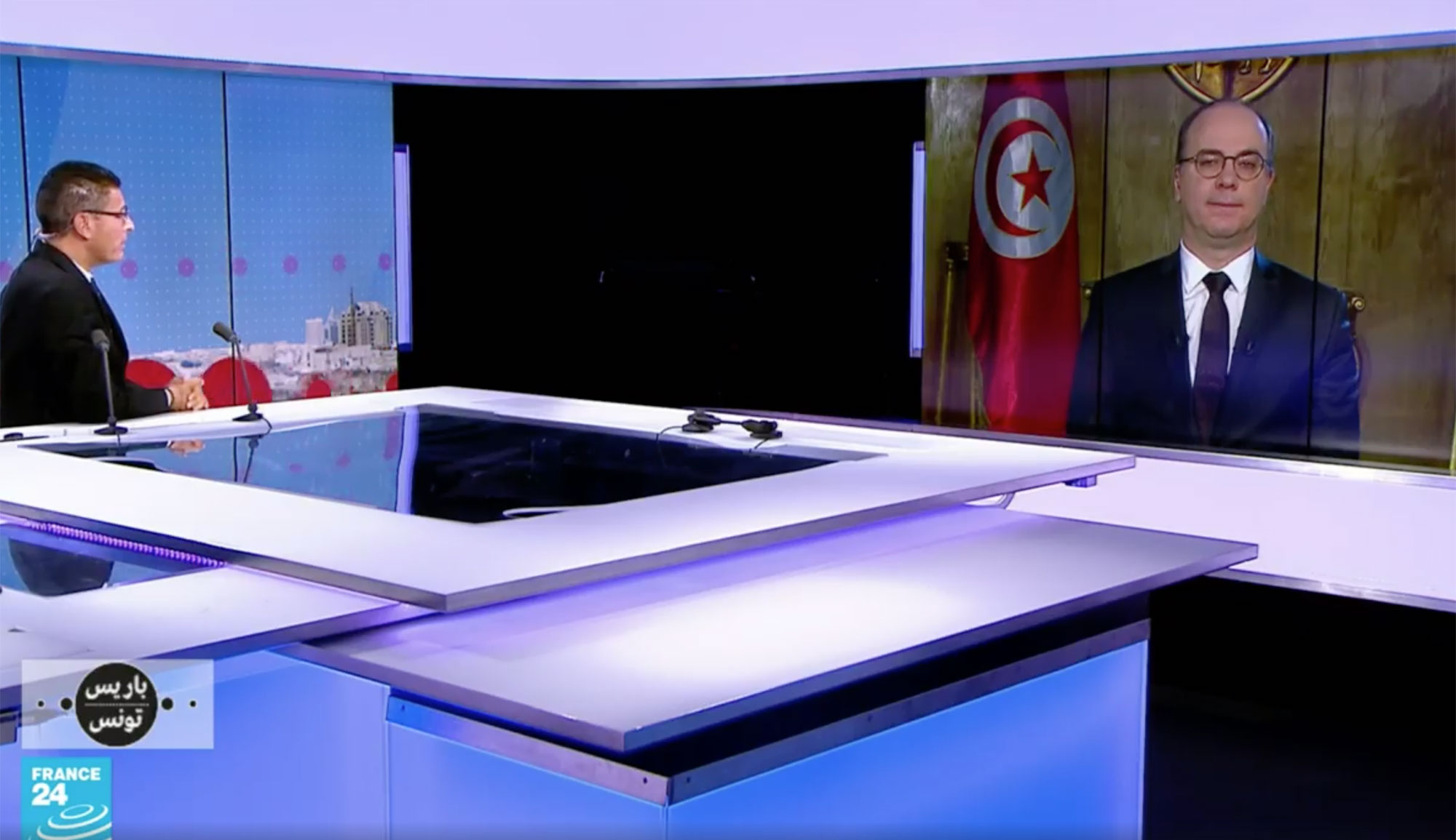 Pandémie, économie, tension politique… : Elyes Fakhfakh fait le point sur France 24