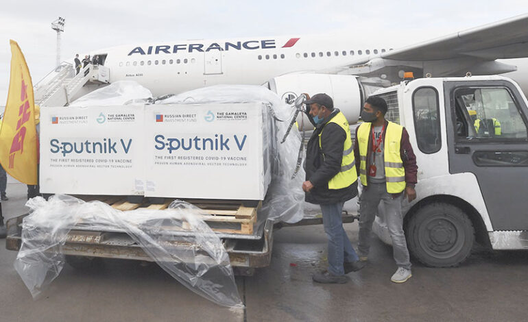 30 mille doses du vaccin Spoutnik V arrivent à Tunis : Mieux vaut tard que jamais !
