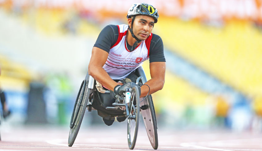Para-athlétique-Mondiaux de New Delhi: Walid Ktila en finale du 400m (T34)