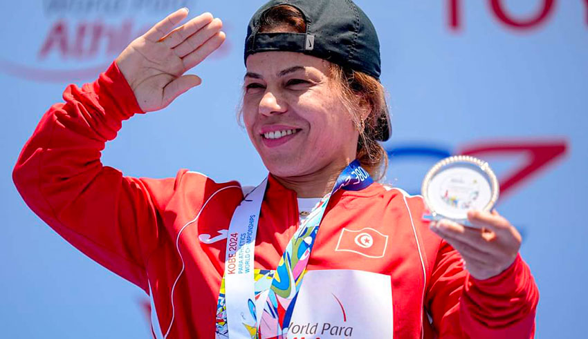 Para-athlétisme – Mondiaux-2025 : Raoua Tlili remporte le bronze du lancer du poid