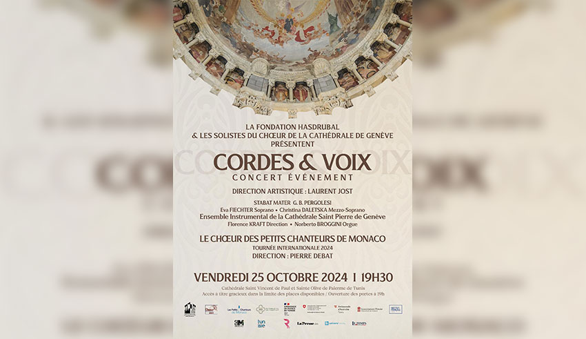 Ce soir, sous les voûtes de la Cathédrale de Tunis : Un concert mémorable en vue