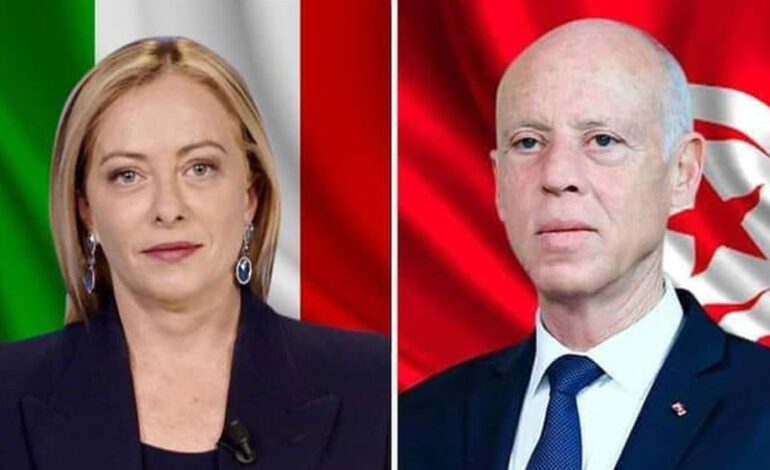 Tunisie-Italie : Meloni félicite Kaïs Saïed pour sa réélection