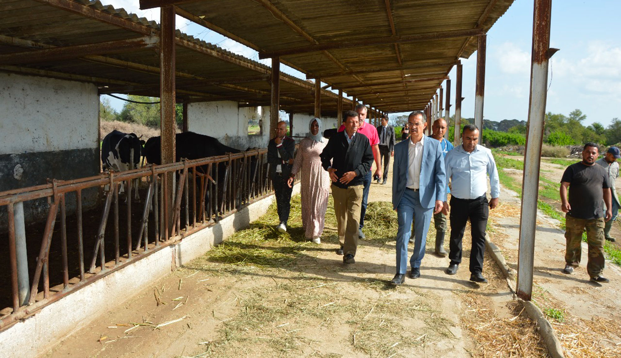 Tunisie : Visite non annoncée du ministre de l’Agriculture au complexe agricole d&rsquo;Enfidha