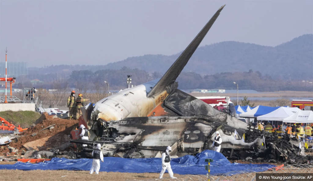 Catastrophe aérienne en Corée du Sud : 124 morts dans l’accident d’un Boeing de Jeju Air