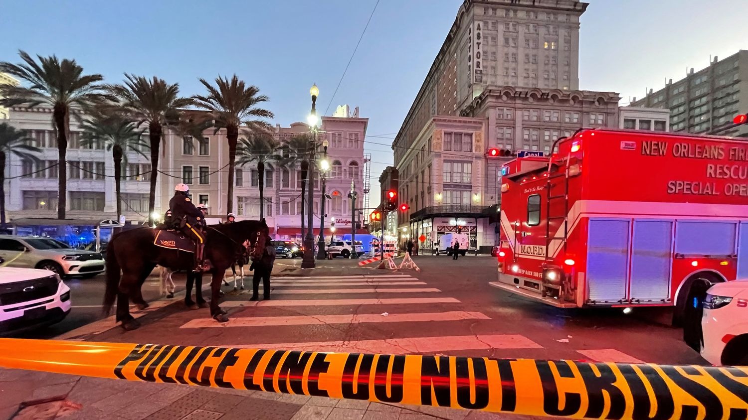 L’auteur de l’attaque de la Nouvelle-Orléans abattu par la police