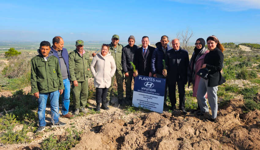 Hyundai Tunisie lance la 2ᵉ édition de son initiative écologique : Un arbre planté pour chaque véhicule vendu en 2024