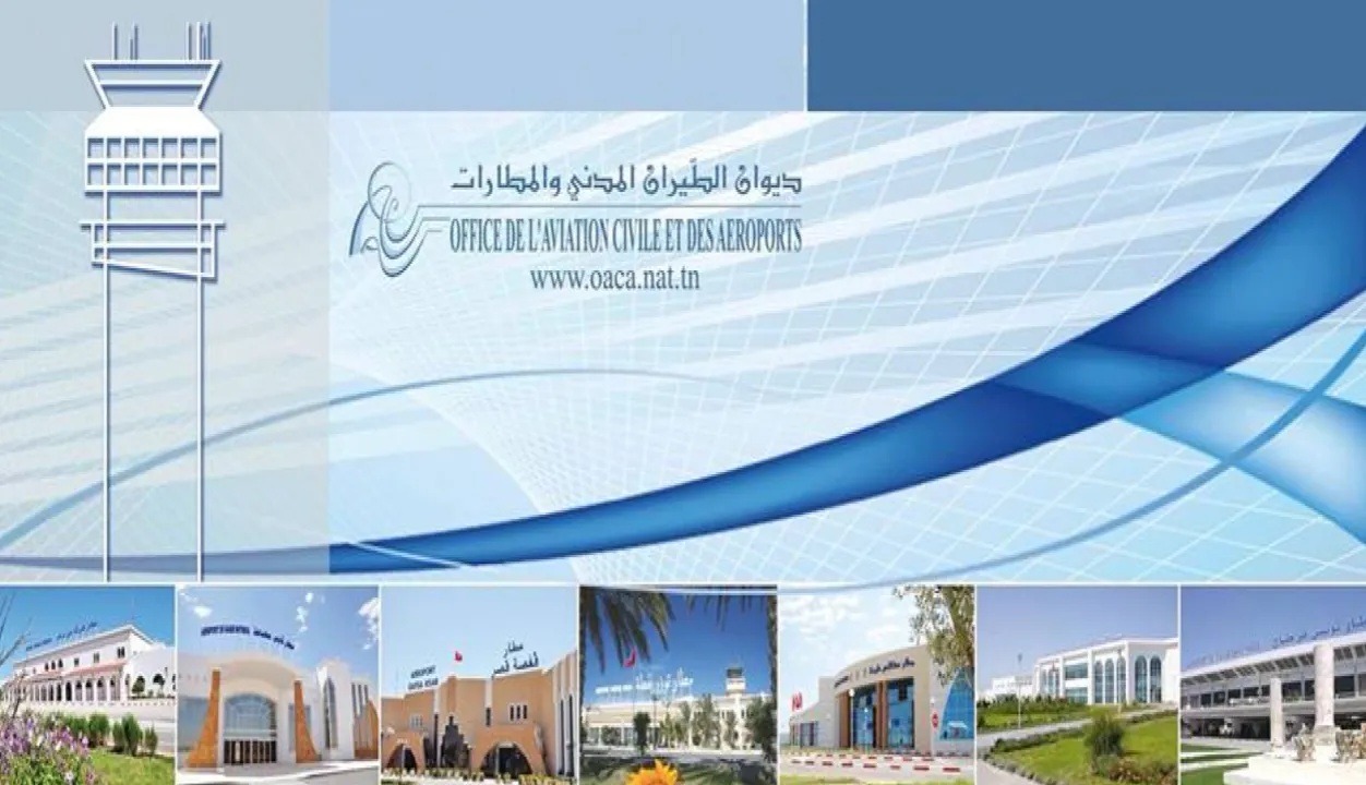Hausse de 14,7 % du trafic aérien en Tunisie en 2024, annonce l’OACA