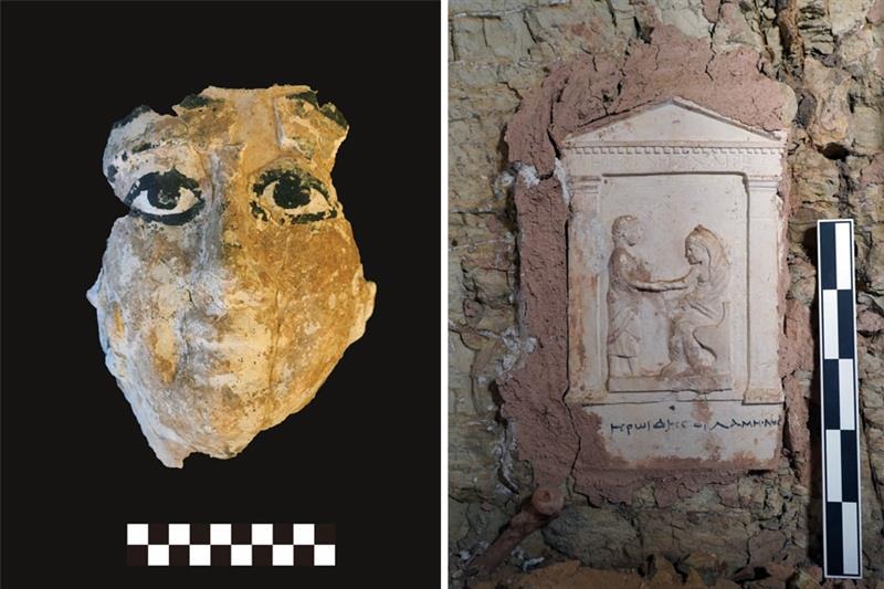 Découverte de 4 tombes pharaoniques dans la zone archéologique de Saqqarah en Égypte