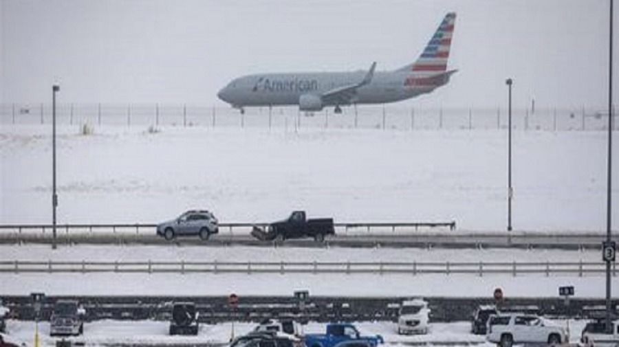 Une tempête dévastatrice frappe l&rsquo;est des États-Unis: 1.450 vols annulés