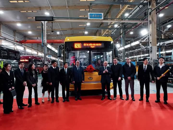 En photos : les nouveaux bus chinois qui arrivent en Tunisie en avril