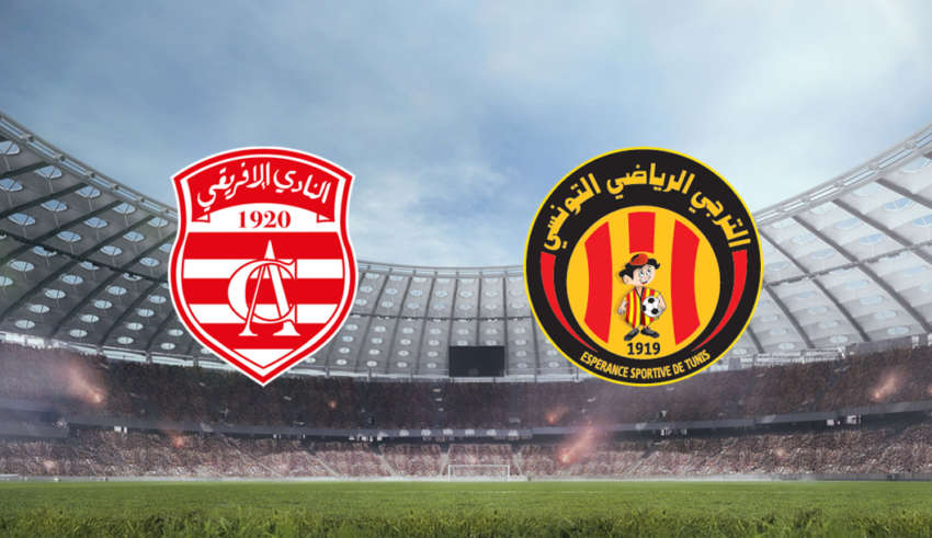 Dérby de Tunis : le choc entre le Club Africain et l’Espérance ce dimanche à Radès