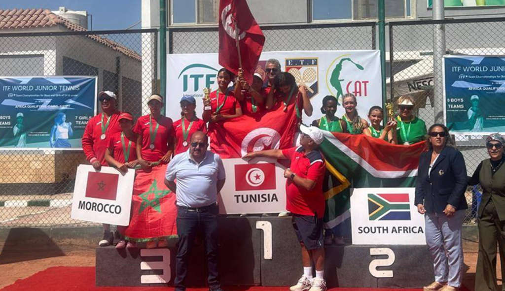 Tennis U14 – Afrique : Or pour les filles tunisiennes, argent pour les garçons