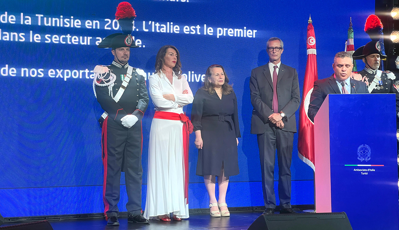Fête de la République italienne à Tunis : Appel à la paix et à la coopération en Méditerranée