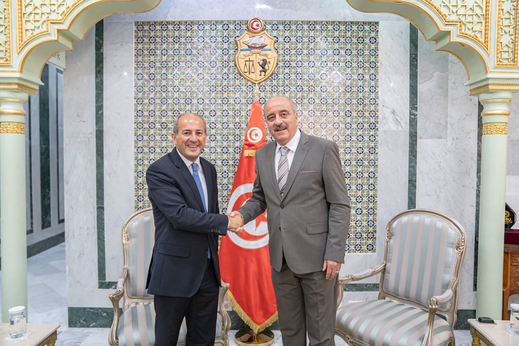 Le ministre des AE reçoit l&rsquo;Ambassadeur libanais à l&rsquo;occasion de la fin de sa mission en Tunisie