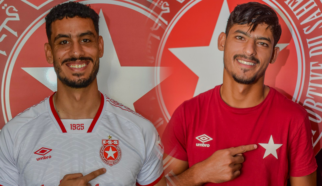 L&rsquo;Etoile du Sahel officialise l&rsquo;arrivée de l&rsquo;attaquant Mohamed Dhaoui et du gardien Sabri Ben Hassan