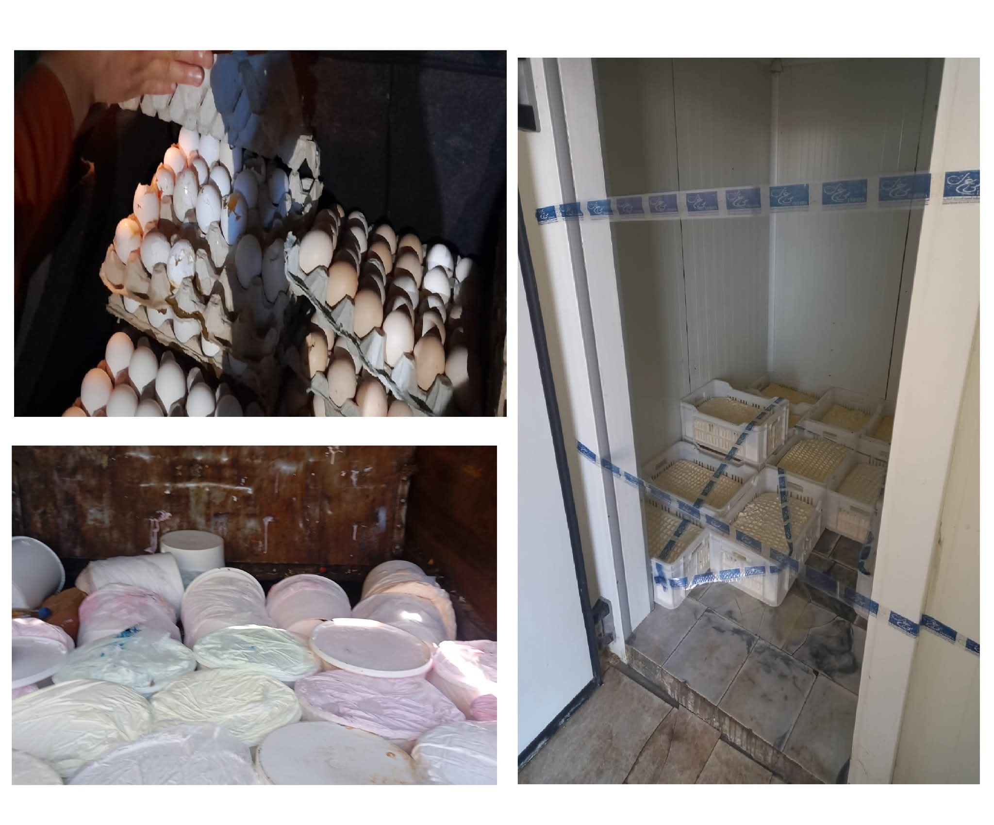 Glaces, fromages et œufs saisis pour non-conformité sanitaire dans trois gouvernorats