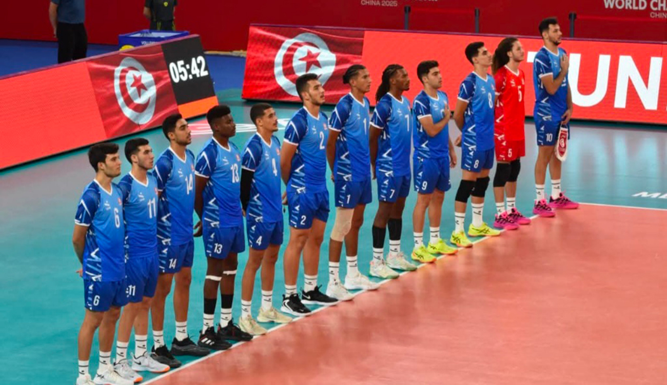Mondial U21 de volley-ball : la Tunisie termine dernière après sa défaite face au Maroc
