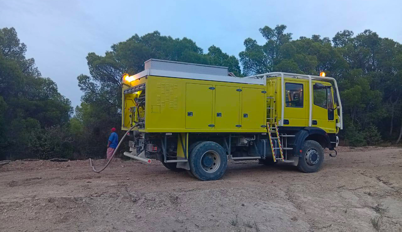 Siliana : un incendie détruit près de 6 hectares de pins d’Alep