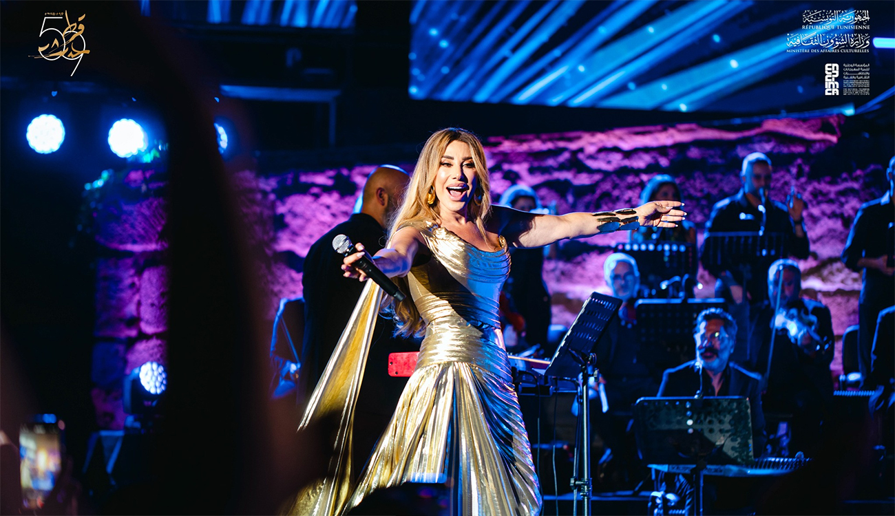 Najwa Karam enflamme Carthage pour son grand retour