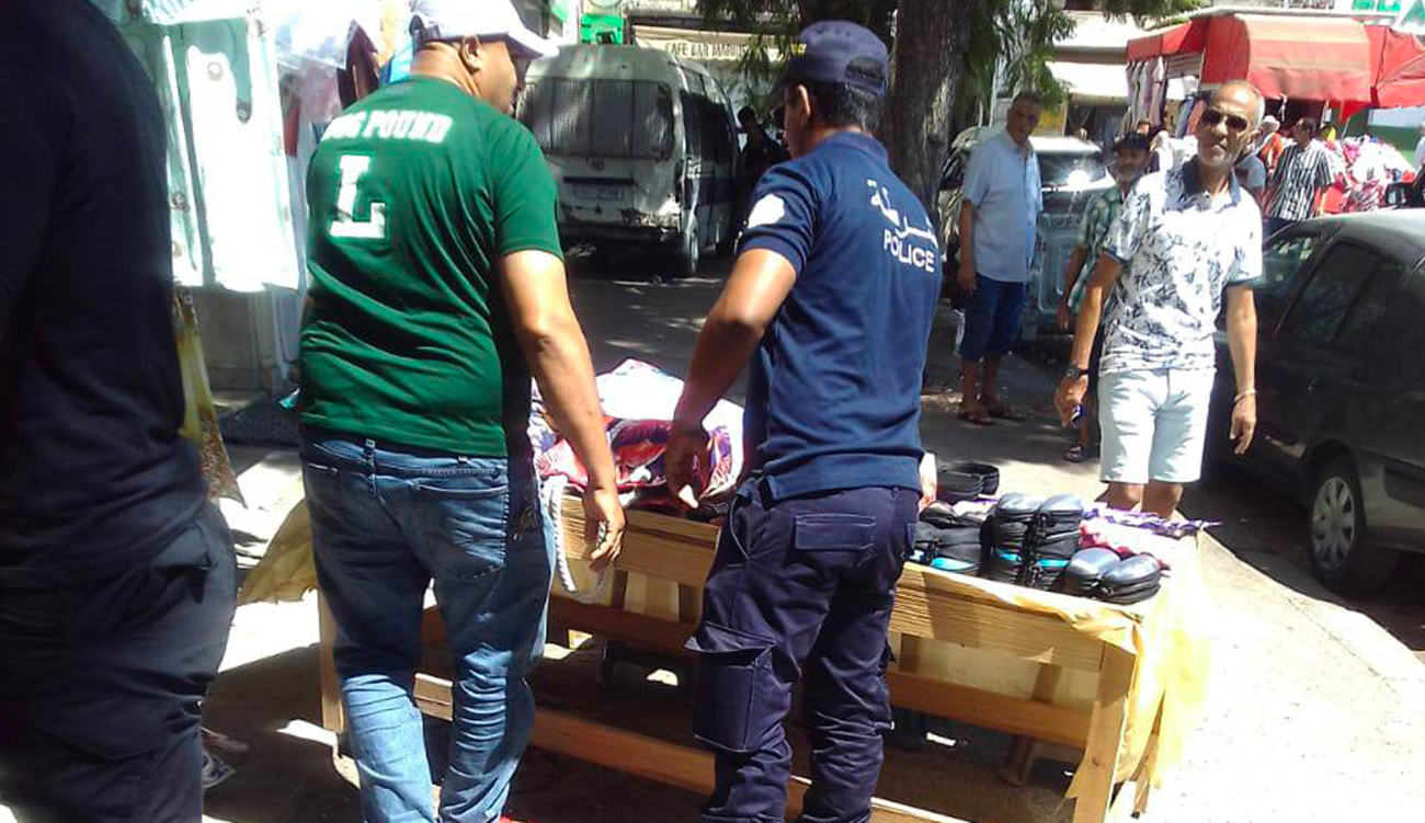 Police municipale : 179 points de vente anarchiques démantelés