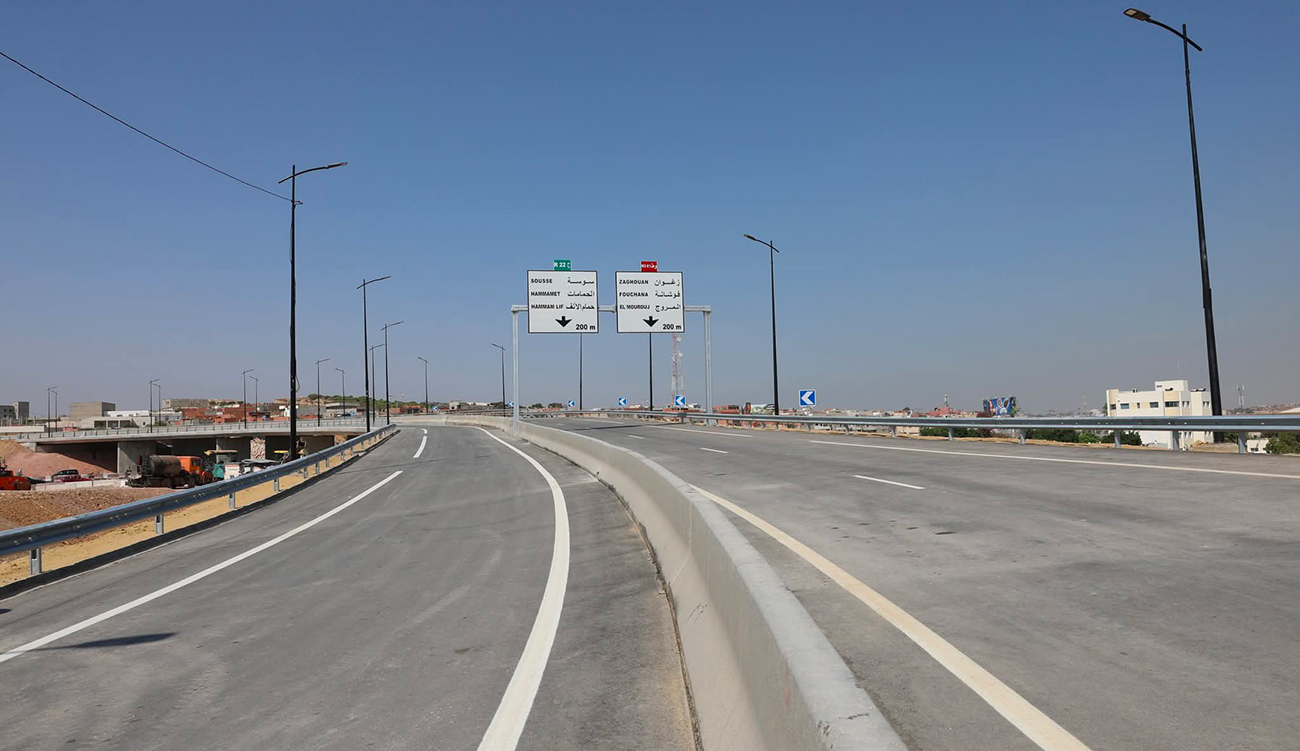 Entrée sud de Tunis : bientôt la fin du chantier !