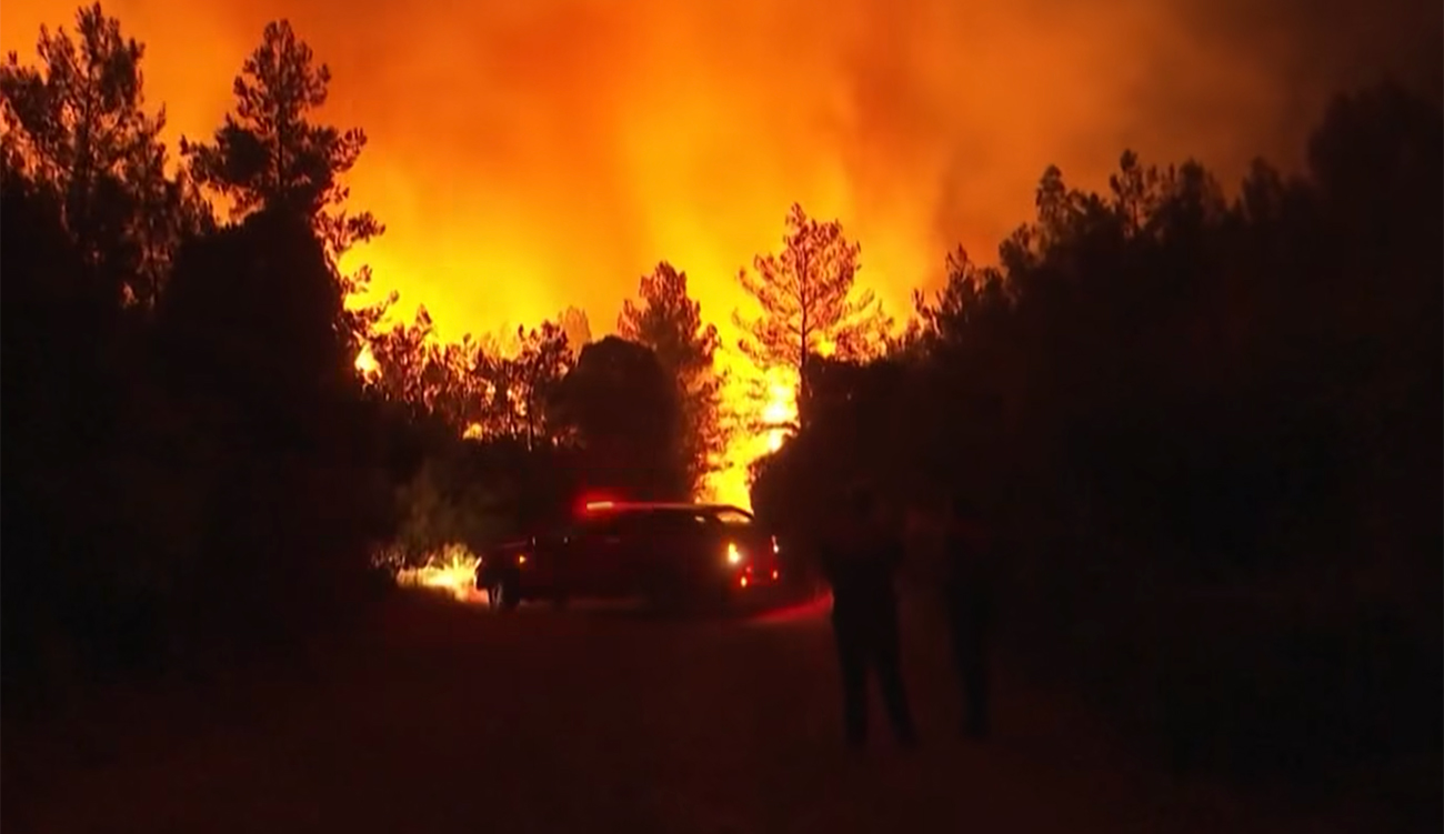 Turquie : Nouvel incendie dans la province touristique de Çanakkale
