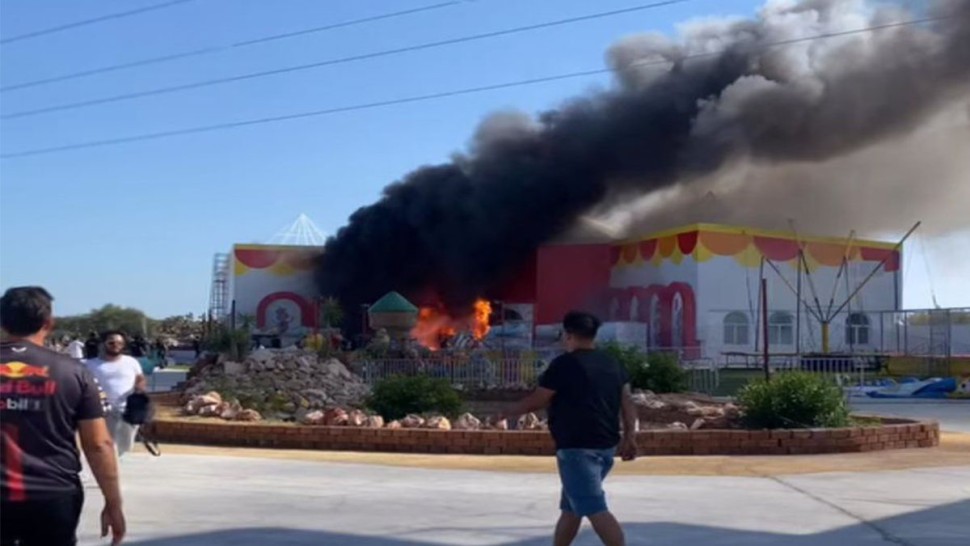 Hergla : un incendie s&rsquo;est déclaré dans l&rsquo;entrepôt d&rsquo;un complexe de loisirs privé