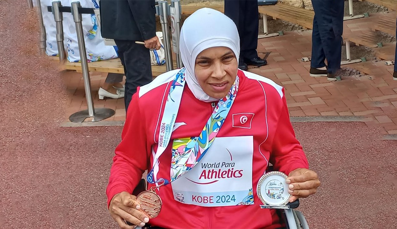 Para-athlétisme-Mondiaux d’Inde: Maroua Brahmi offre à la Tunisie sa 3e médaille