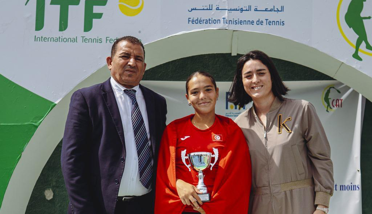 Tennis – championnat d’Afrique des moins de 14 ans à Monastir : Cinq médailles tunisiennes