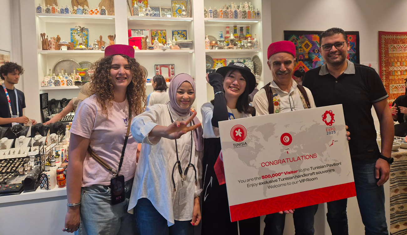 Exposition universelle « Expo 2025 Osaka »: plus de 500 000 visiteurs dans le pavillon de la Tunisie