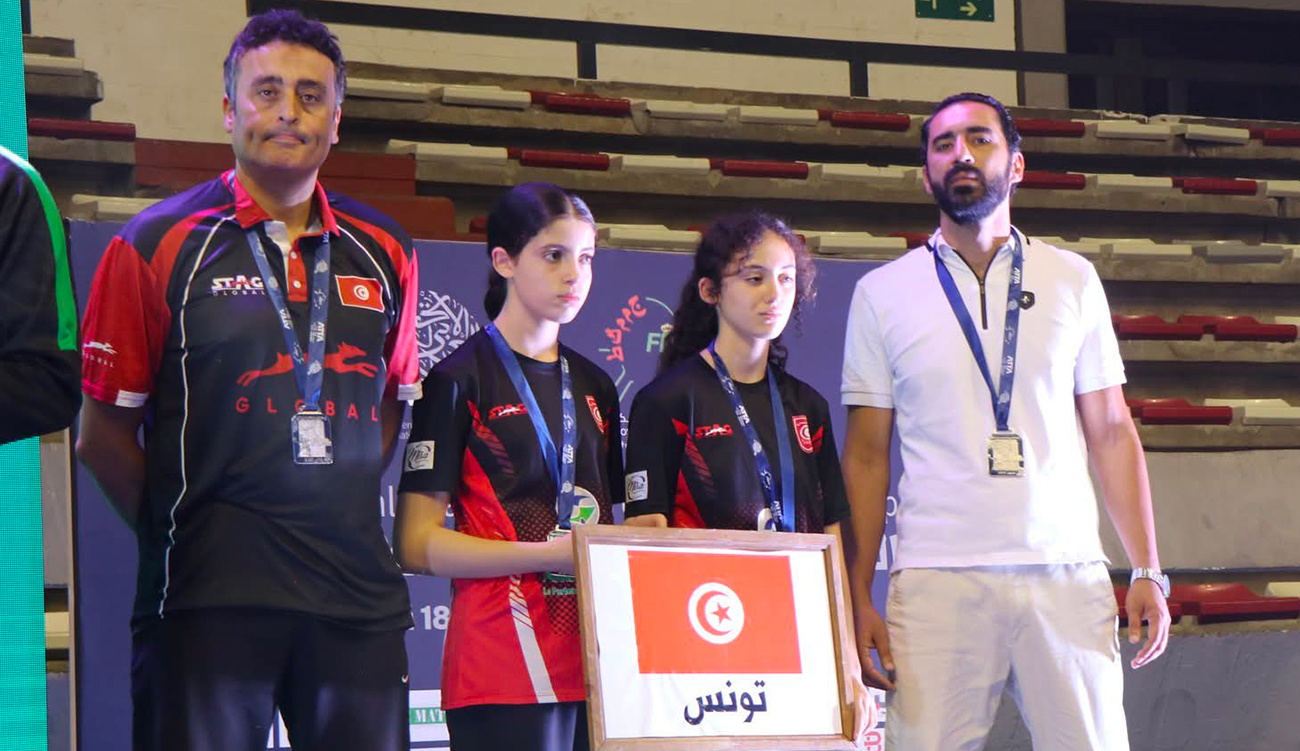 Tennis de Table : La Tunisie Remporte l&rsquo;Argent au Championnat Arabe !