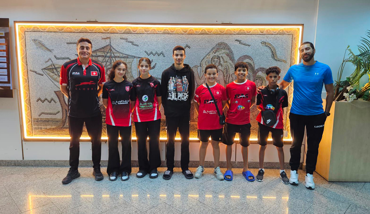 Championnat arabe des équipes de tennis de table:  la Tunisie participe avec six athlètes