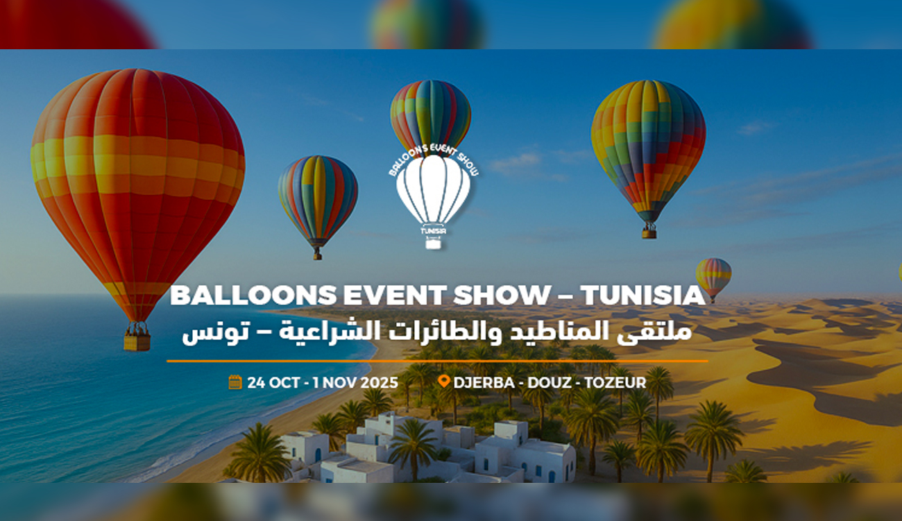 Tunisie : lancement du Balloons Event Show, un festival inédit de montgolfières dans le sud