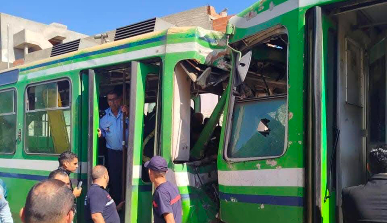 Collision de métros à Tunis : la Transtu évoque une erreur humaine