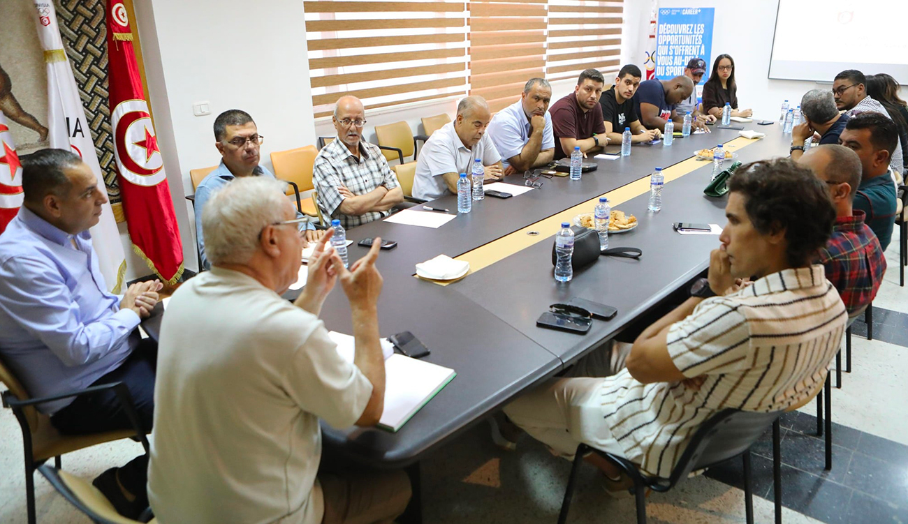 Lancement du Club de Presse Olympique