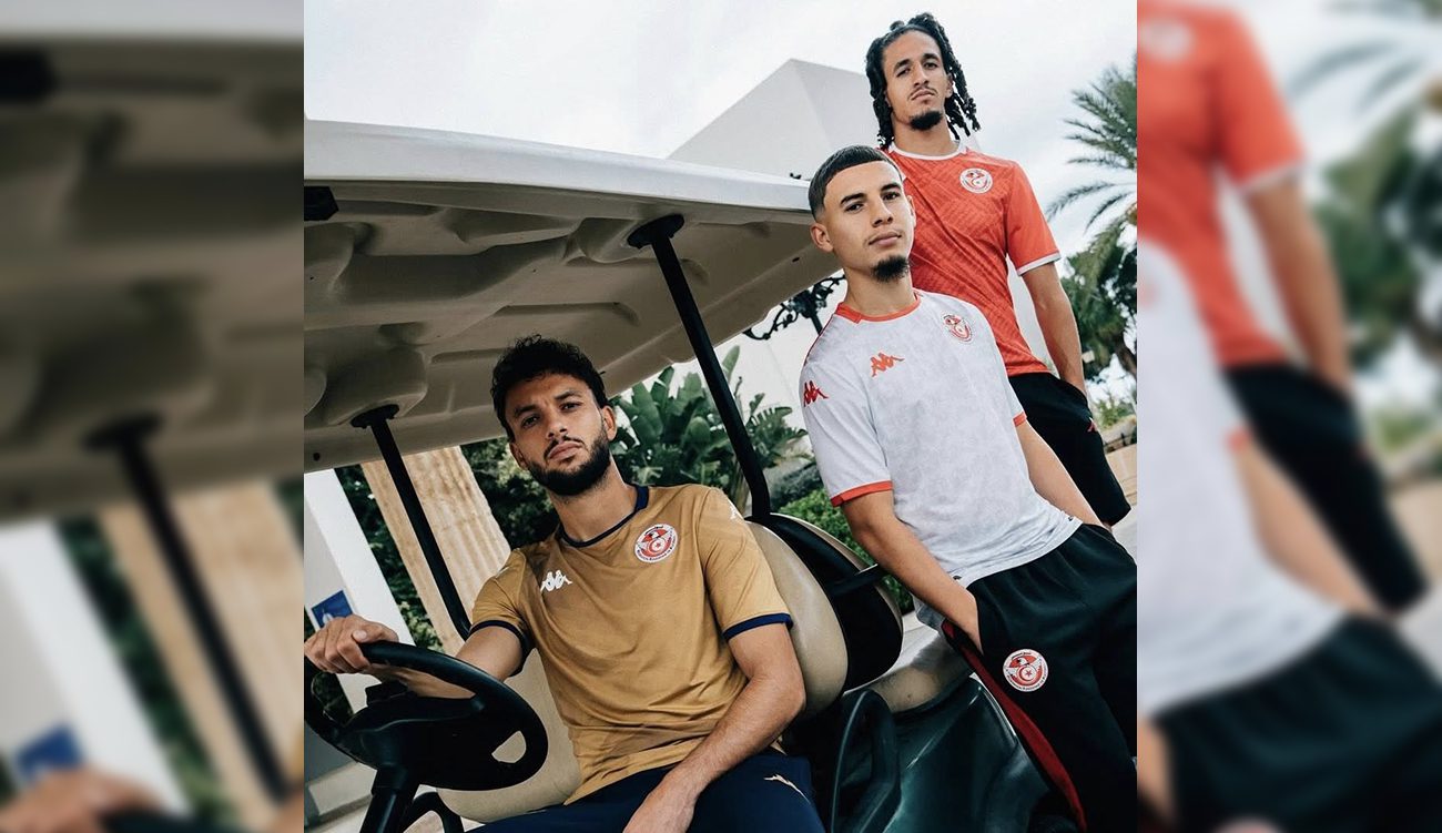 Nouveau maillot de l&rsquo;équipe nationale: les Aigles de Carthage se drapent « d&rsquo;or »