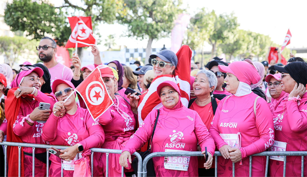 Le marathon « Nourane » fait vibrer Tunis pour la santé des femmes