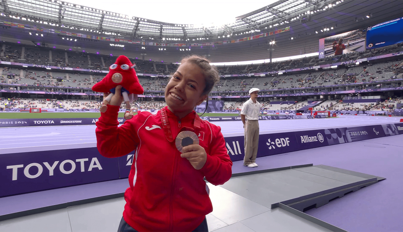 Para-athlétisme : La Tunisienne Raja Jebali décroche le bronze au lancer du poids à New Delhi