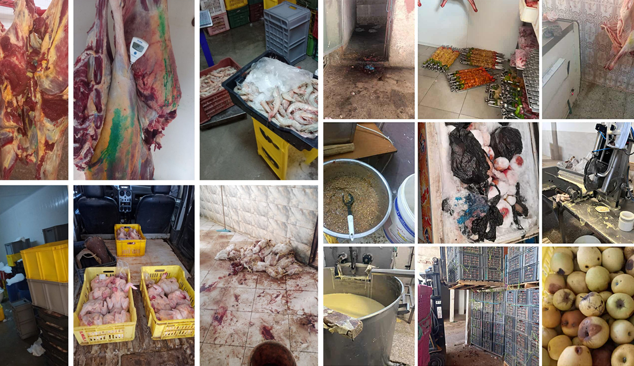 Tunisie : plus de 11 tonnes de denrées alimentaires impropres à la consommation saisies en une semaine