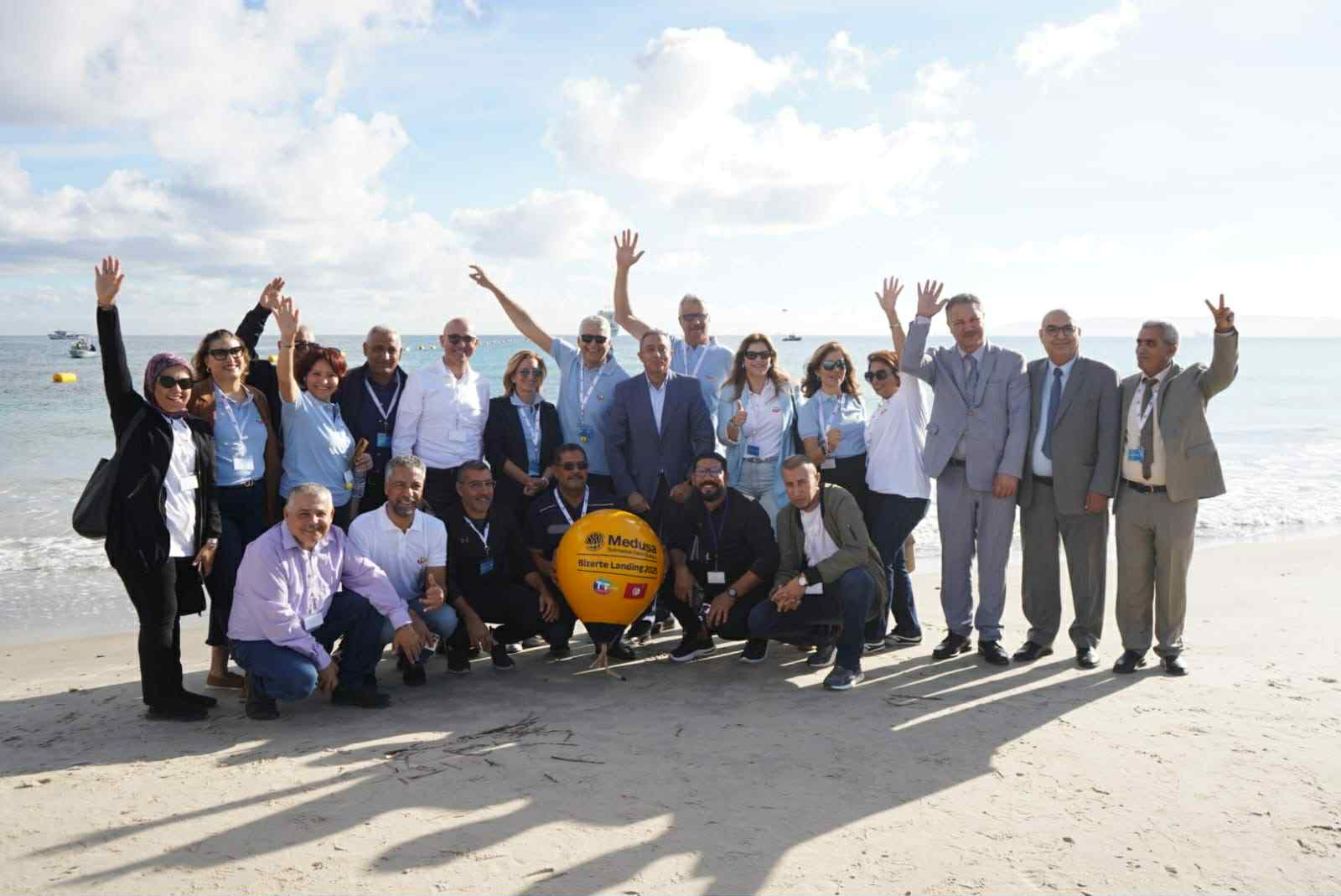 Tunisie Telecom célèbre l’atterrissement du câble sous-marin Medusa à Bizerte...