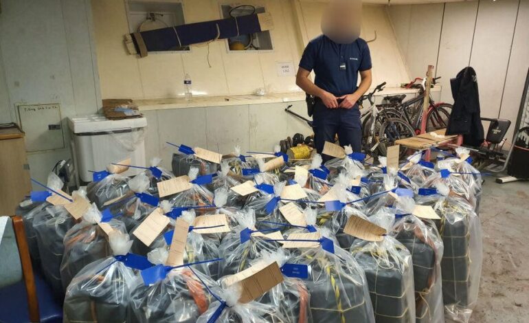 Saisie de 1,5 tonne de cocaïne et arrestation de 16 suspects en Espagne