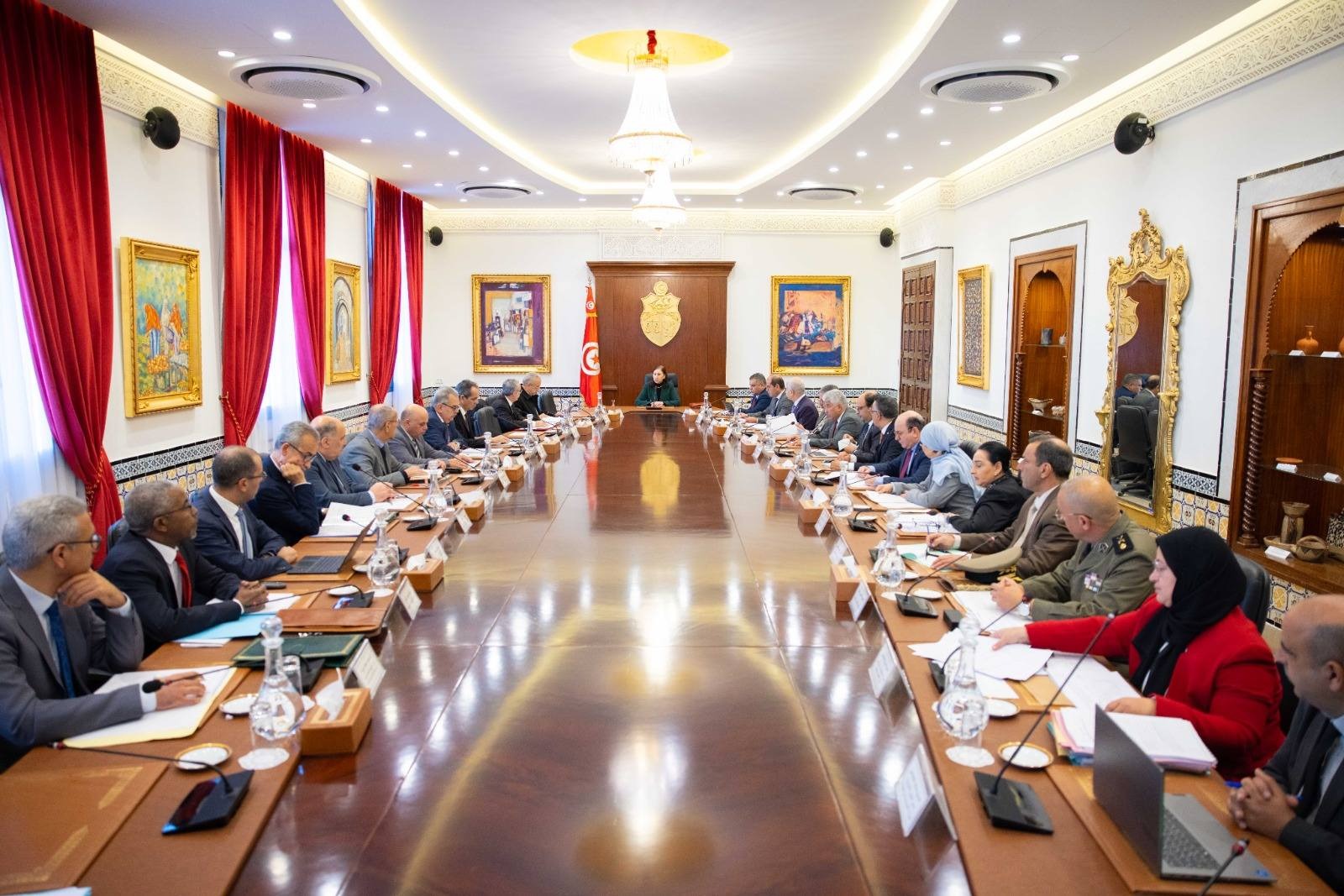 Conseil ministériel sur le nouveau projet de loi fondamental des...