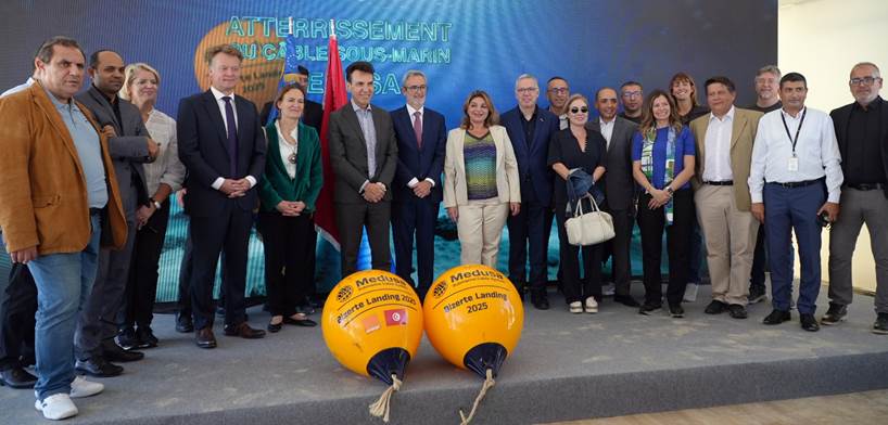Le câble MEDUSA atterrit à Bizerte : la Tunisie, premier...