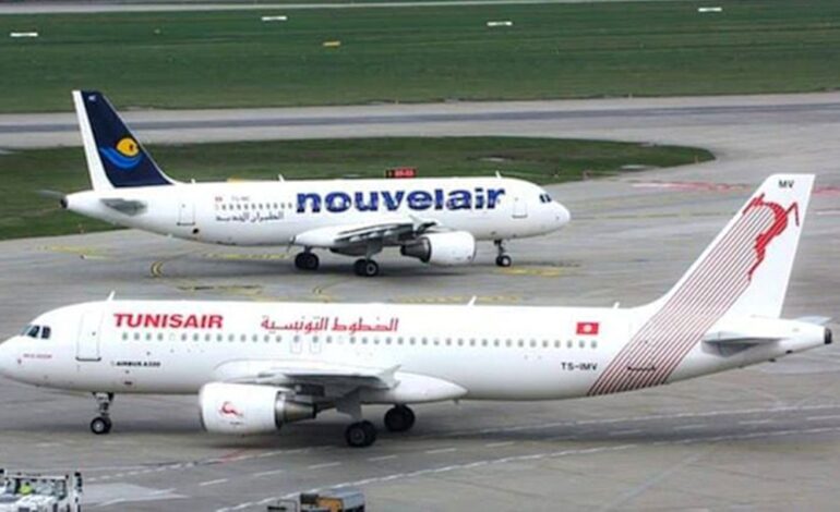 Où se situent Nouvelair et Tunisair dans le classement des compagnies les plus en retard en France ?