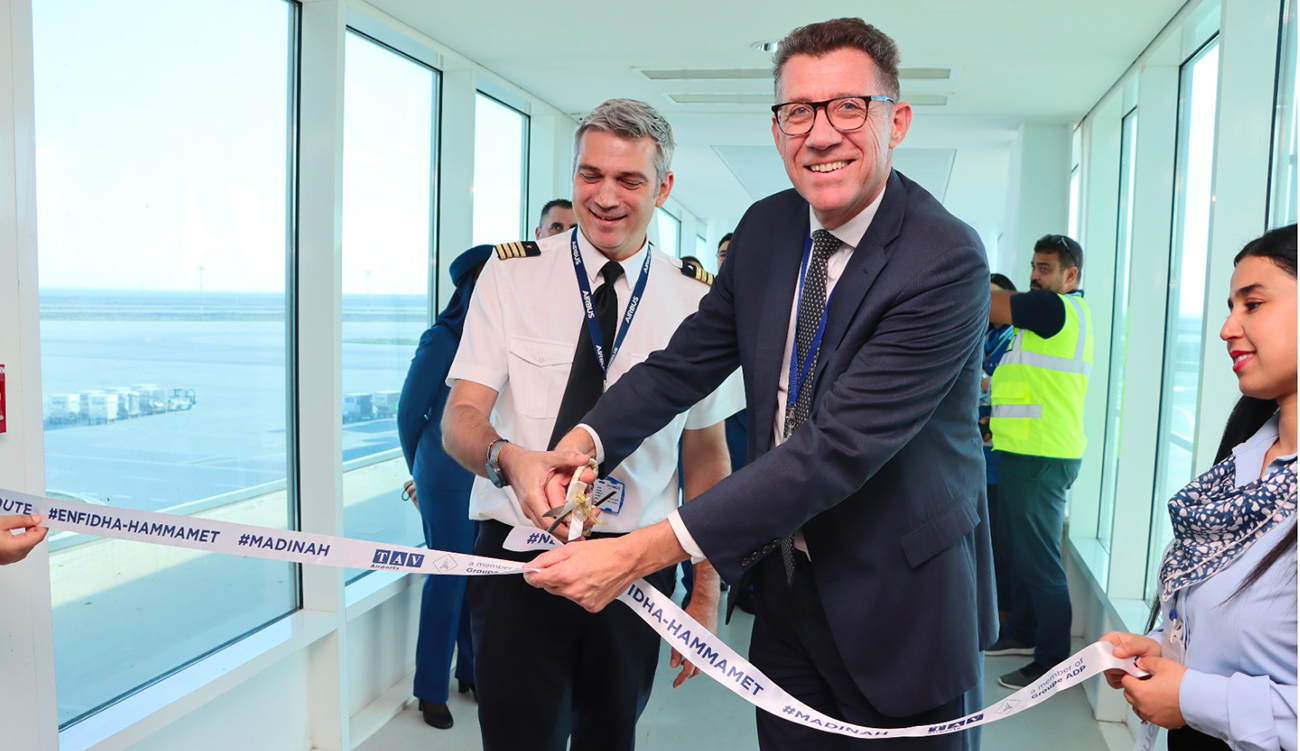 Enfidha–Hammamet inaugure sa première liaison directe avec Médine