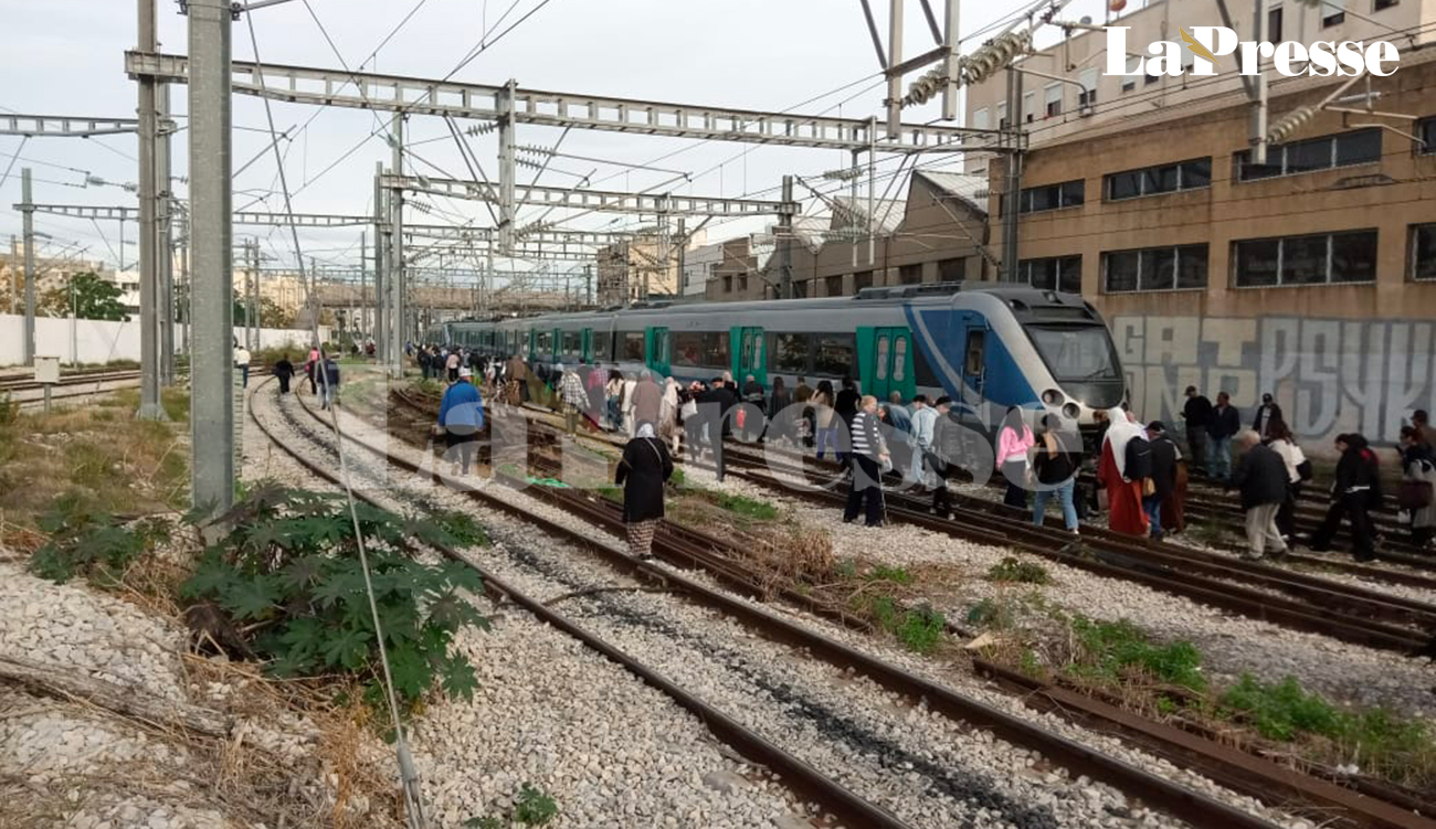En photos : Déraillement à l’entrée sud de la Gare...