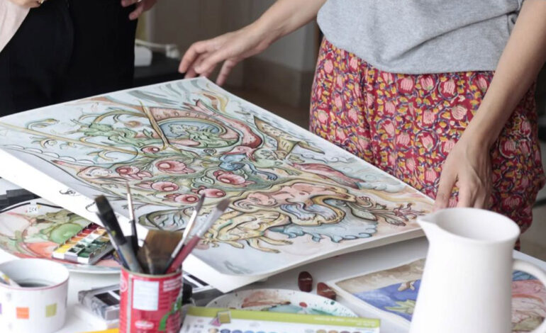 « Les jardins de mon père » de Hela Lamine à Archivart : Sa manière d’habiter le monde