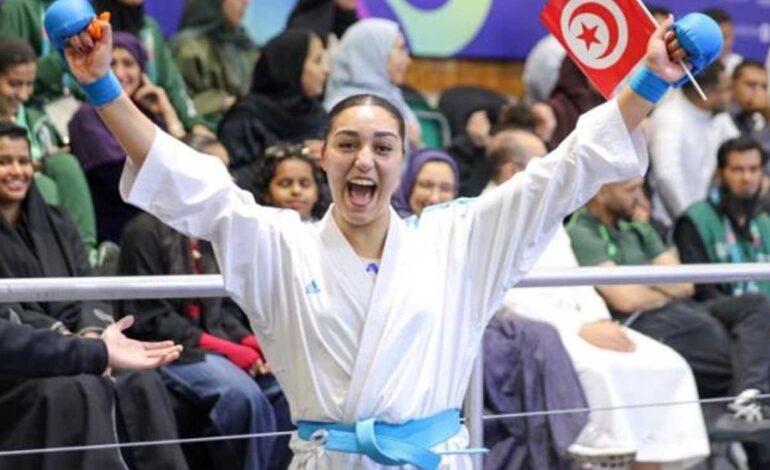 Isra Ben Taïeb offre une médaille d’or à la Tunisie aux Jeux de la Solidarité islamique