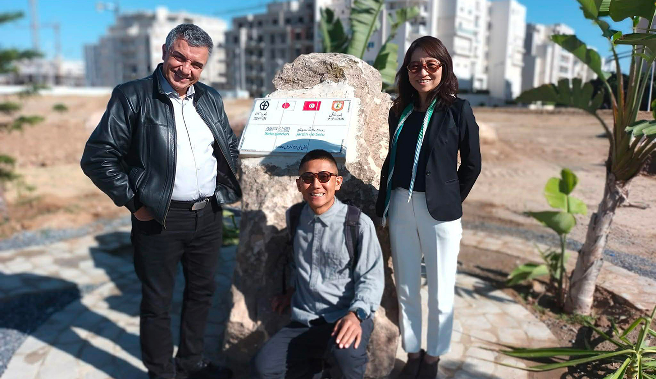 Un jardin japonais de 6 000 m² en préparation à...
