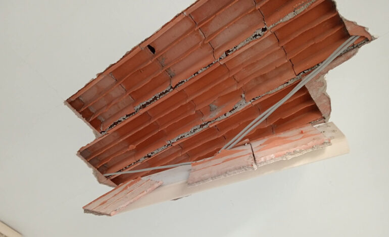 Jbel Jloud : effondrement d&rsquo;une partie du plafond d&rsquo;une salle dans un collège